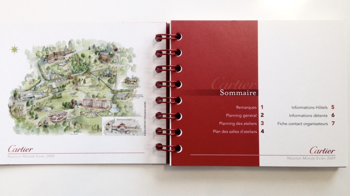 carnet sur mesure seminaire - Tendance carnet personnalisé