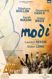 modigliani theatre - Modi au théâtre de l'Atelier - Paris