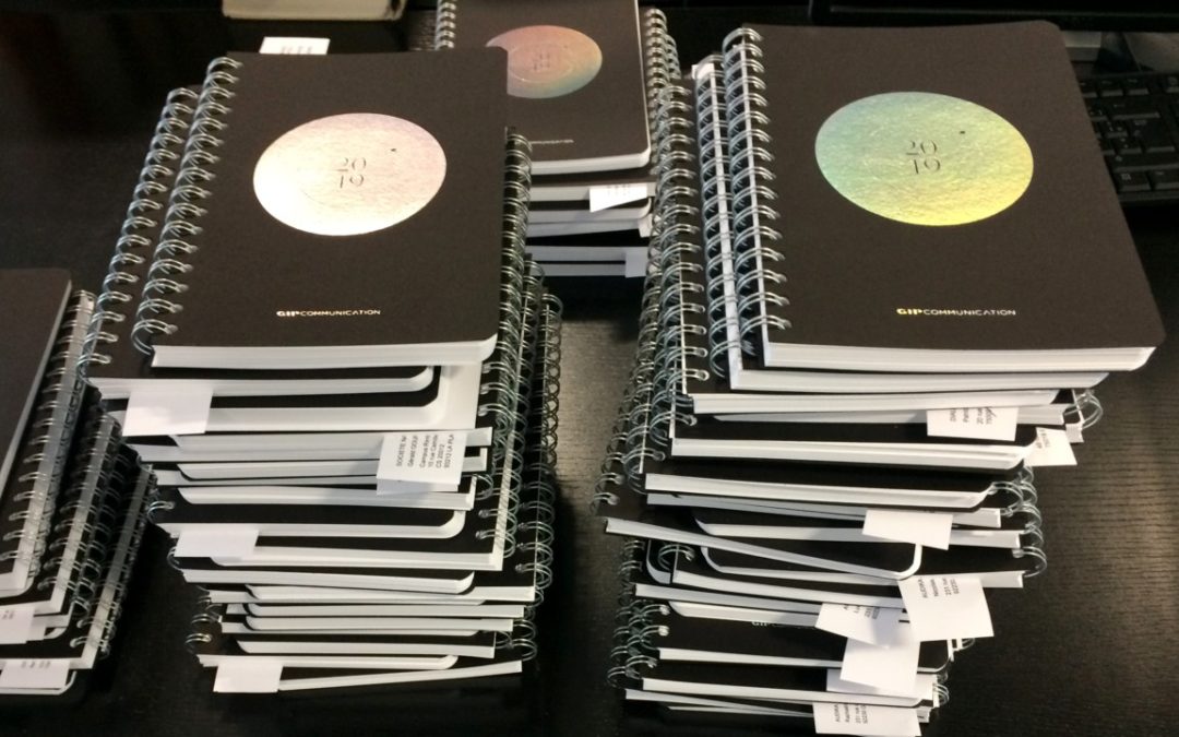 Des carnets personnalisés pour les vœux !